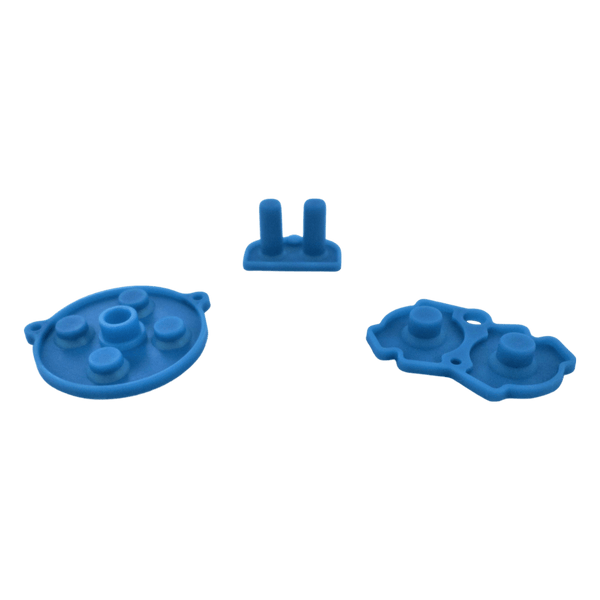 Conductive Silicone Button Contacts For Nintendo Game Boy Advance - Sky Blue | ZedLabz