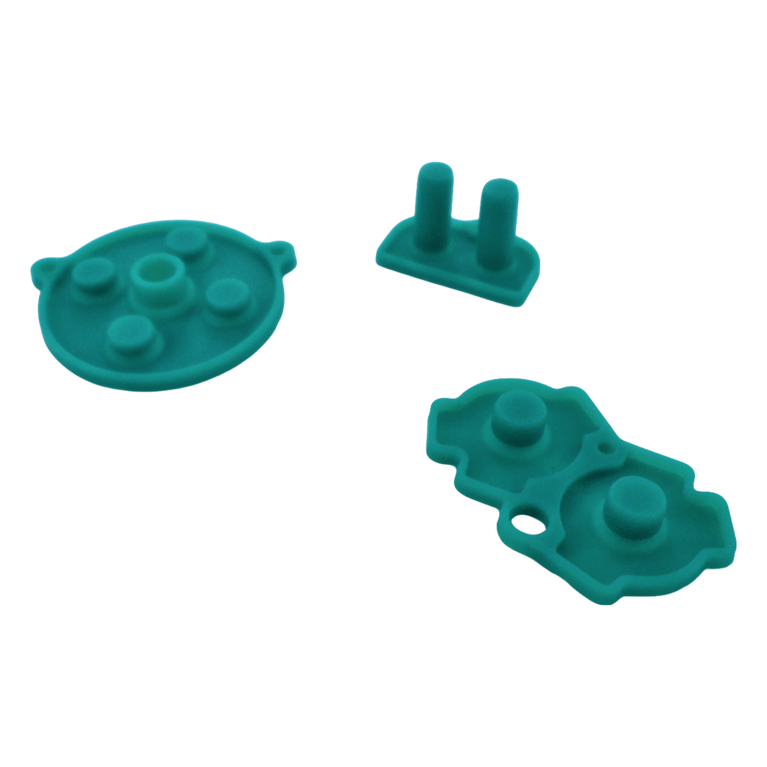 Conductive Silicone Button Contacts For Nintendo Game Boy Advance - Turquoise | ZedLabz - 3
