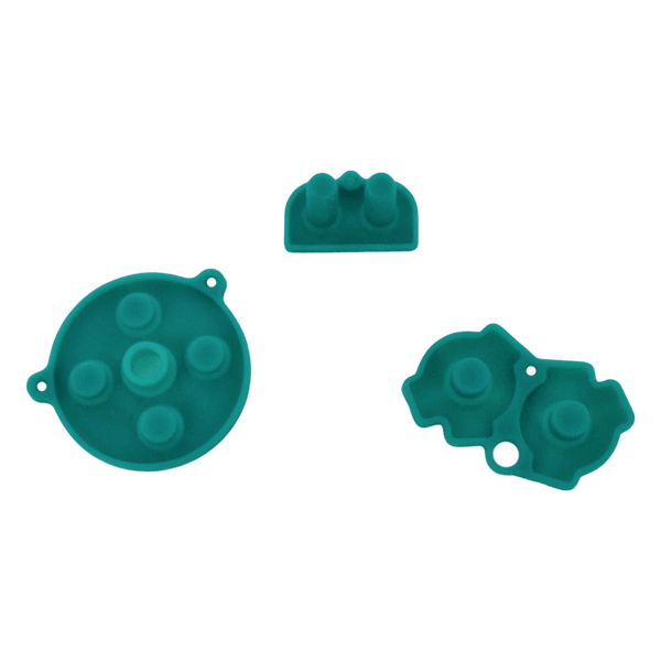 Conductive Silicone Button Contacts For Nintendo Game Boy Advance - Turquoise | ZedLabz