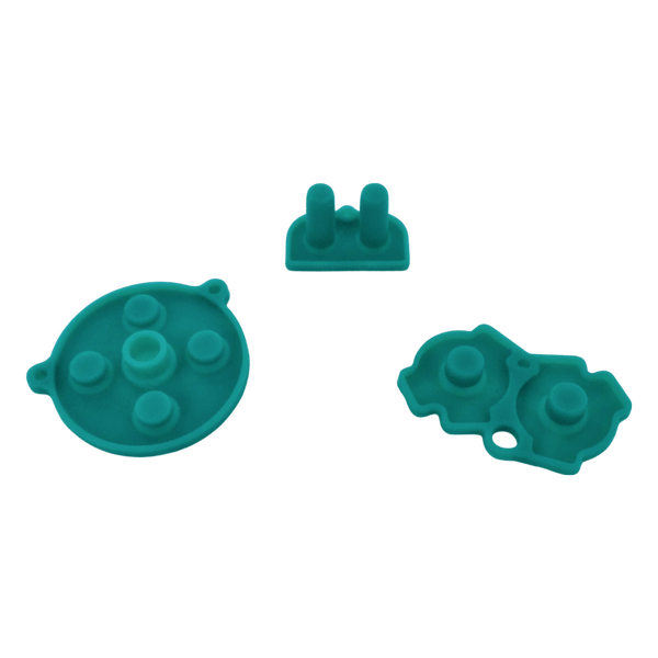 Conductive Silicone Button Contacts For Nintendo Game Boy Advance - Turquoise | ZedLabz