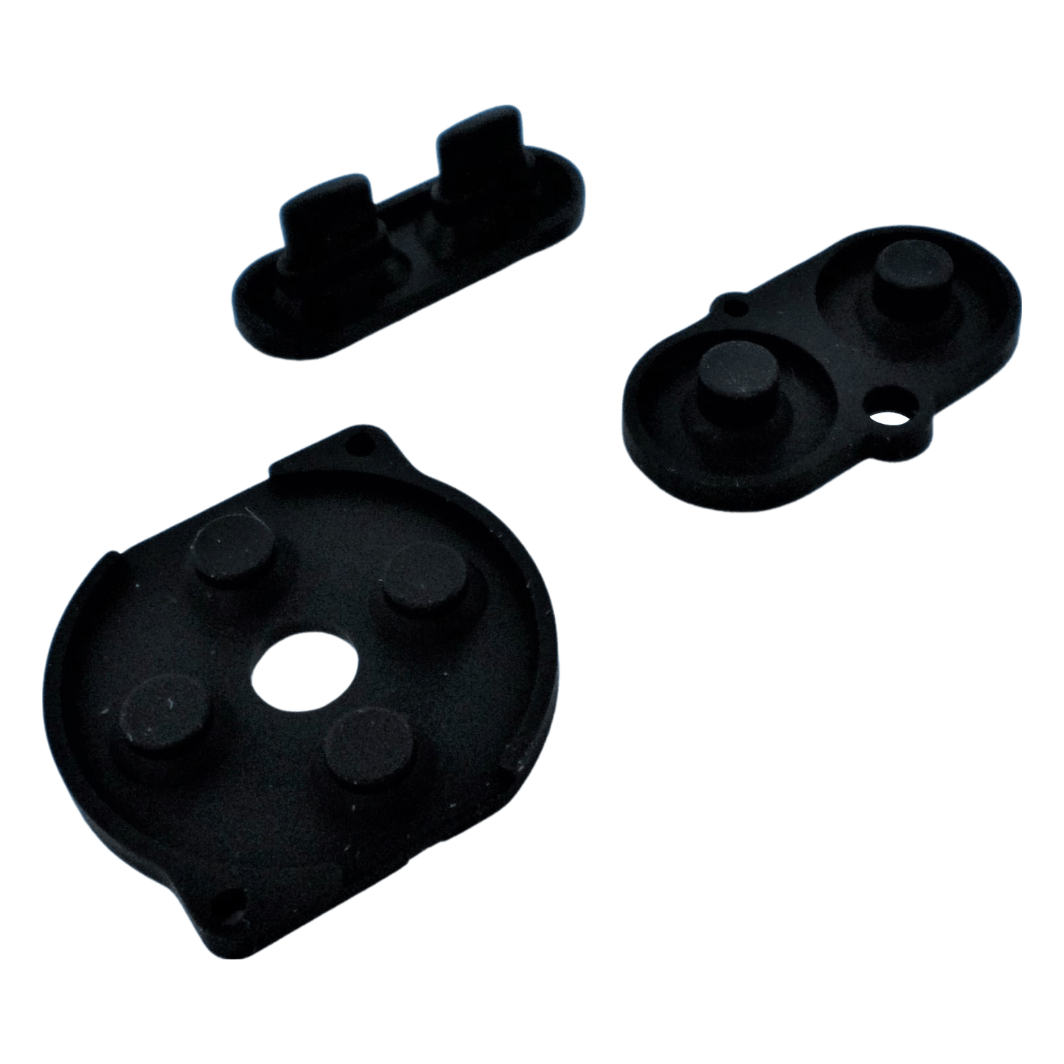 Conductive Silicone Button Contacts Kit For Nintendo Game Boy Color - Black | ZedLabz - 4