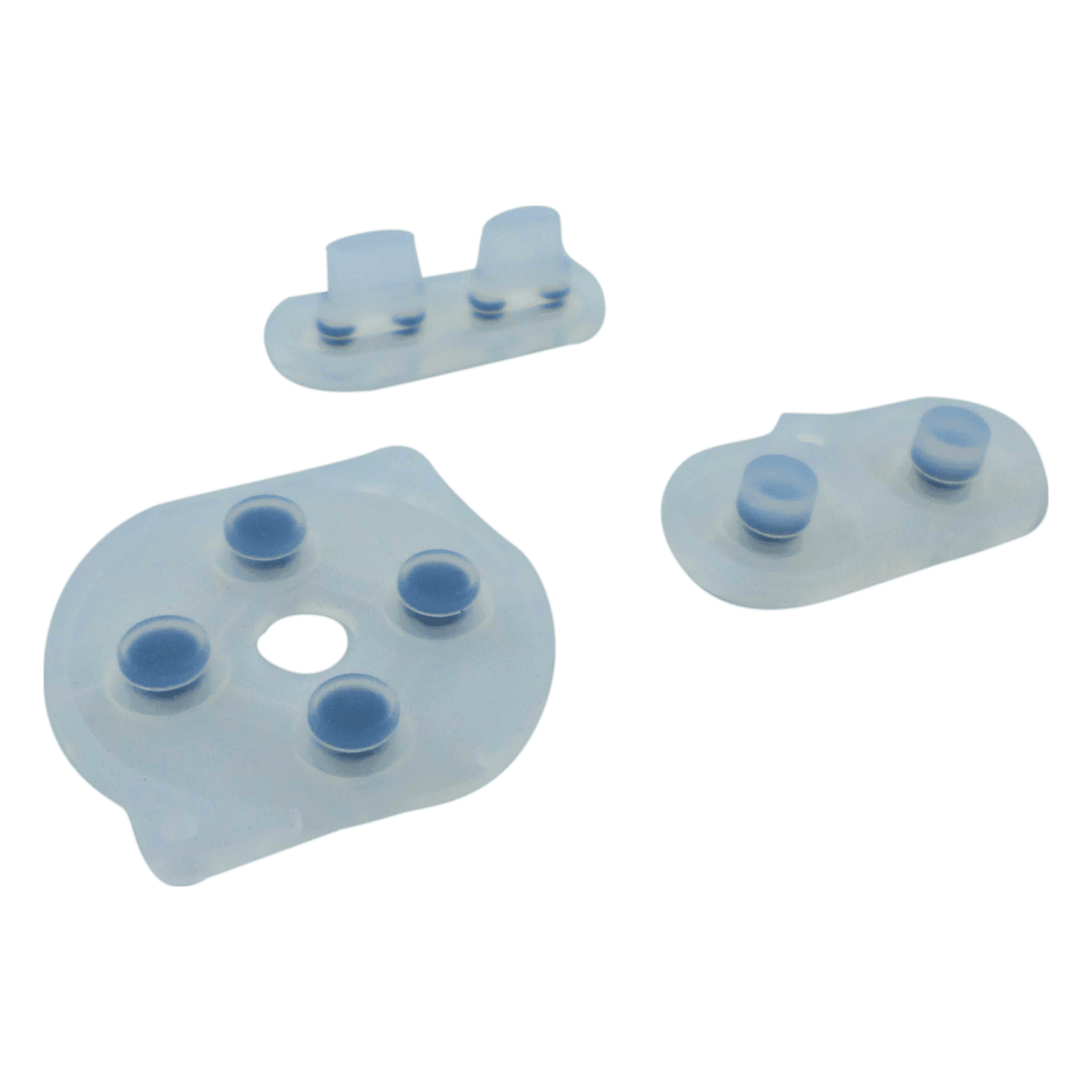 Conductive Silicone Button Contacts Kit For Nintendo Game Boy Color - Clear | ZedLabz - 2