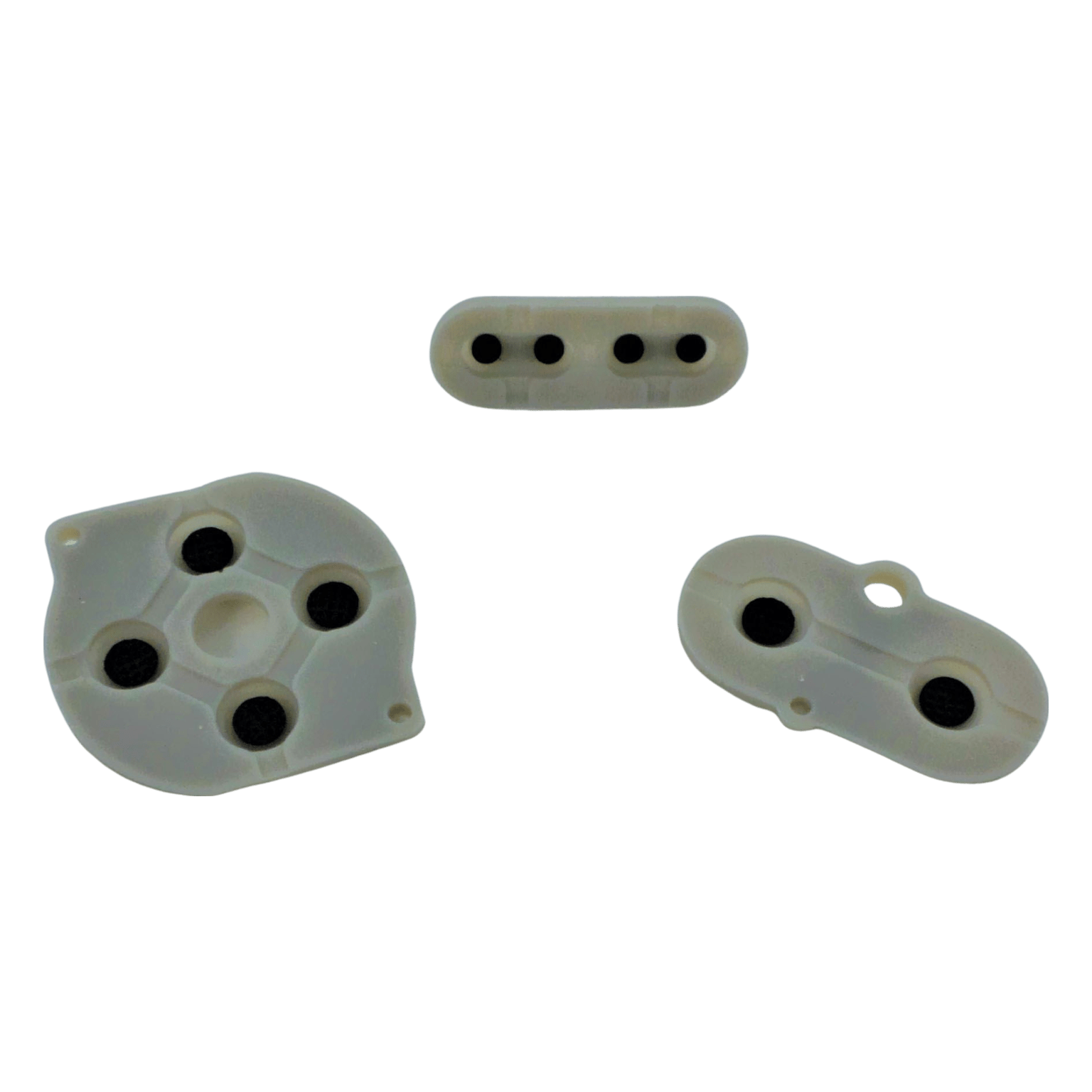 Conductive Silicone Button Contacts Kit For Nintendo Game Boy Color - Light Grey | ZedLabz - 4