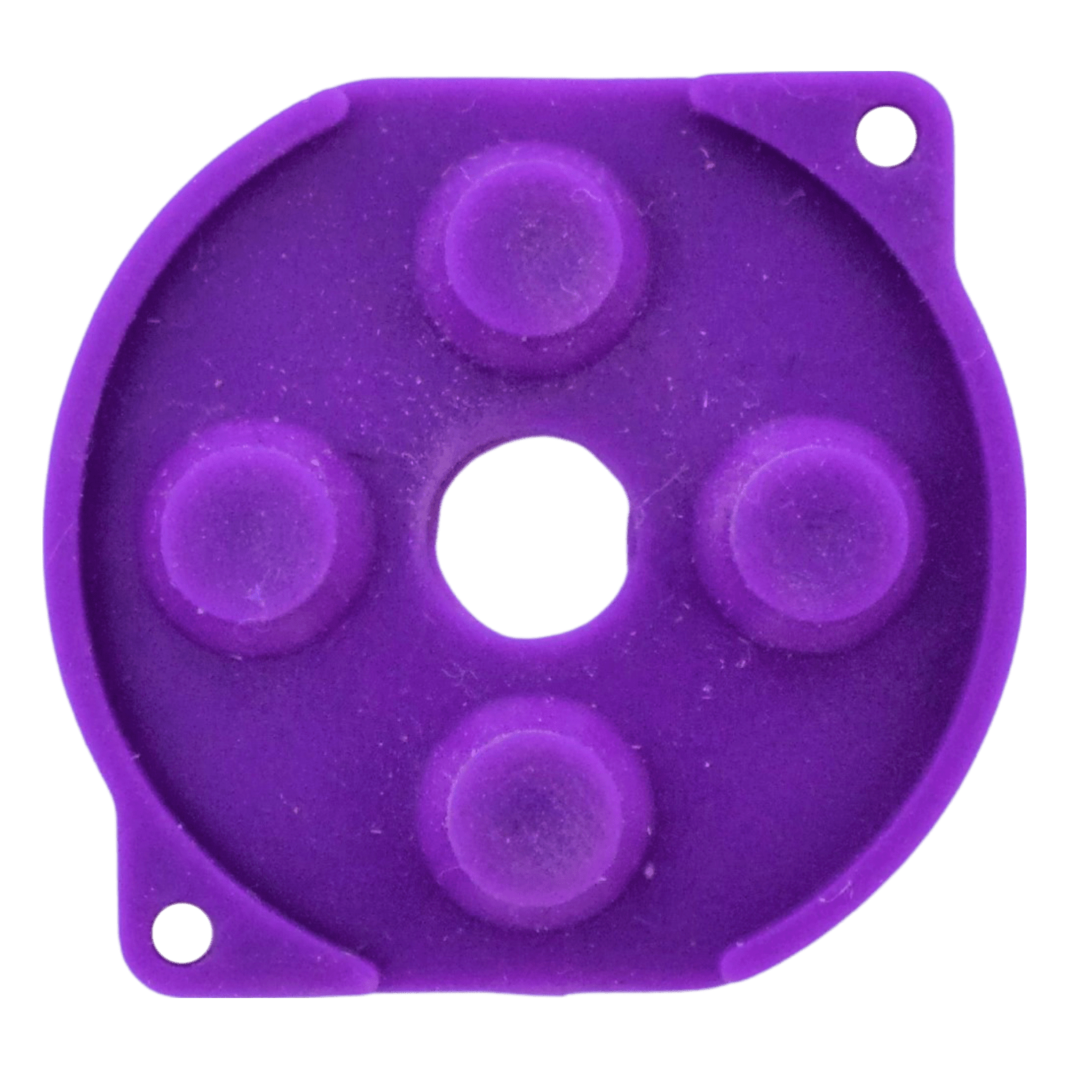 Conductive Silicone Button Contacts Kit For Nintendo Game Boy Color - Purple | ZedLabz - 7