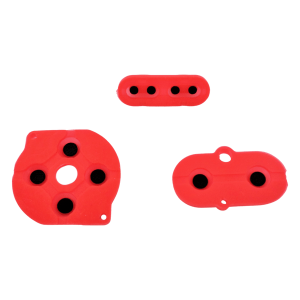 Conductive Silicone Button Contacts Kit For Nintendo Game Boy Color - Red | ZedLabz
