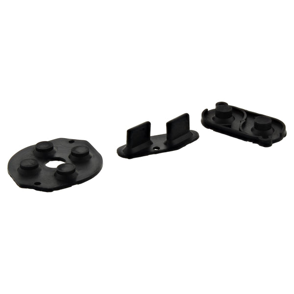 Conductive Silicone Button Contacts Kit For Nintendo Game Boy DMG-01 - Black | ZedLabz