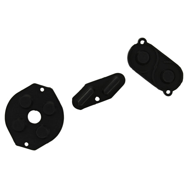 Conductive Silicone Button Contacts Kit For Nintendo Game Boy DMG-01 - Black | ZedLabz