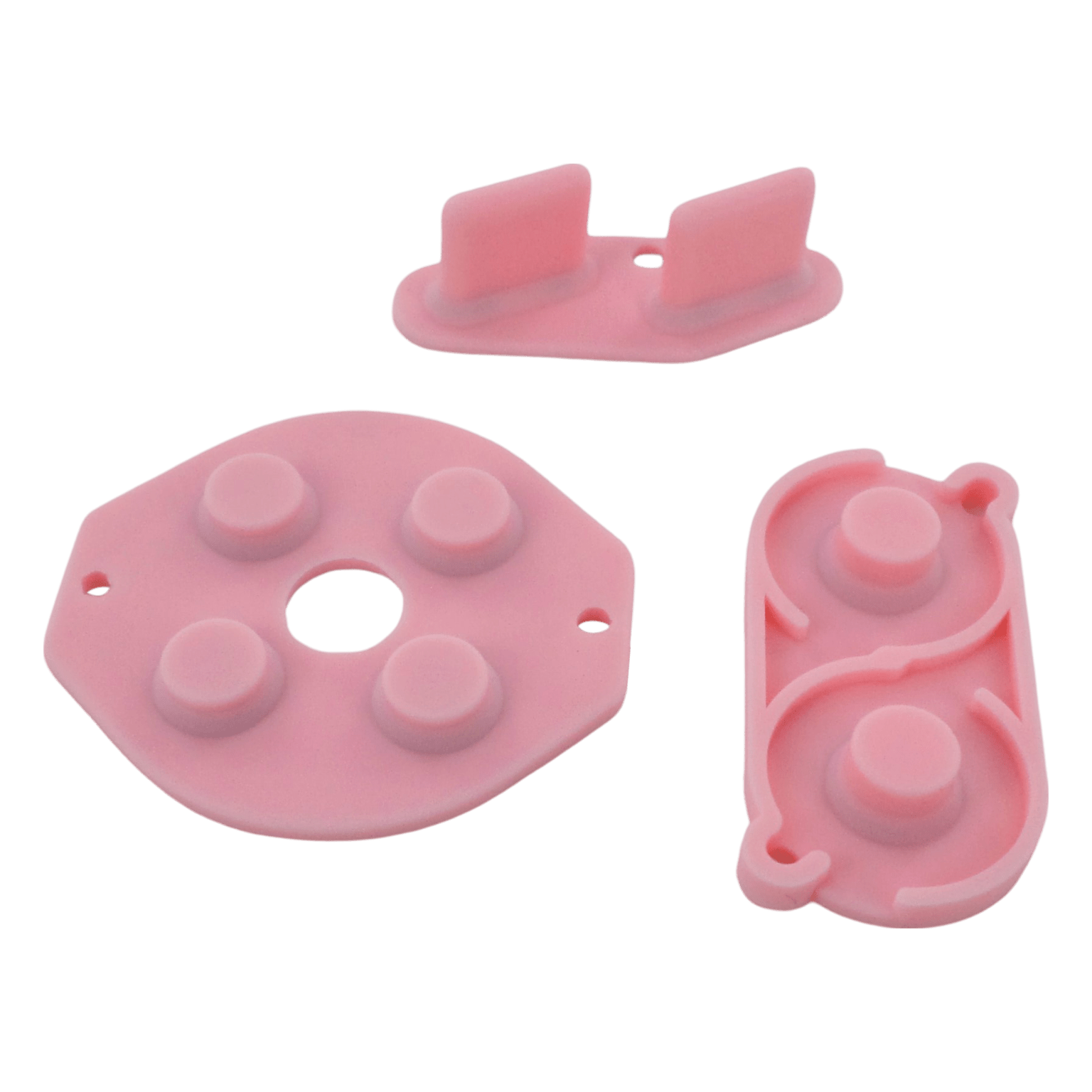 Conductive Silicone Button Contacts Kit For Nintendo Game Boy DMG - 01 - Pink | ZedLabz - 3