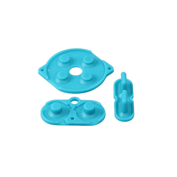 Conductive silicone button contacts rubber membrane pad set For Nintendo Game Boy Pocket GBP MGB  | Funnyplaying