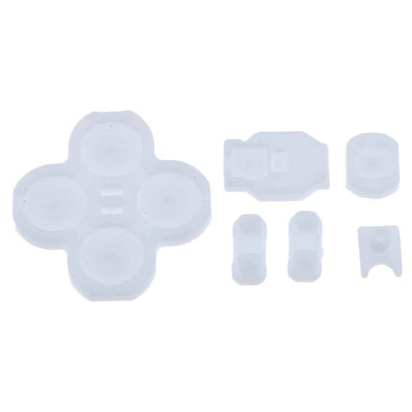 Conductive Silicone Button Membrane Set For Nintendo Switch Right Joy - Con - White | ZedLabz - 1