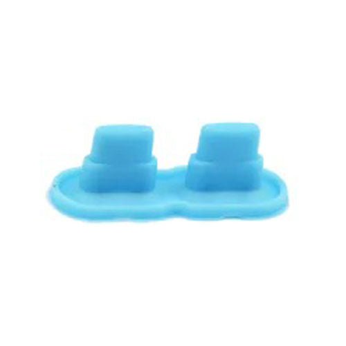 Conductive Silicone Rubber Start/Select Button For Nintendo Game Boy Color - Pastel Blue | Retro Modding