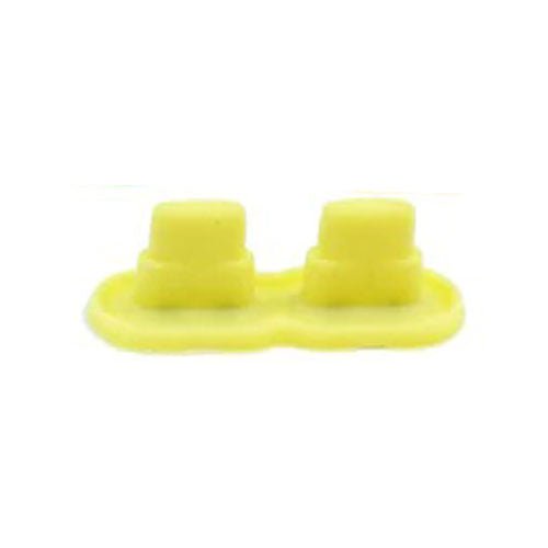 Conductive Silicone Rubber Start/Select Button For Nintendo Game Boy Color - Pastel Yellow | Retro Modding