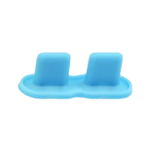 Conductive Silicone Rubber Start/Select Button For Nintendo Game Boy Pocket - Pastel Blue | Retro Modding