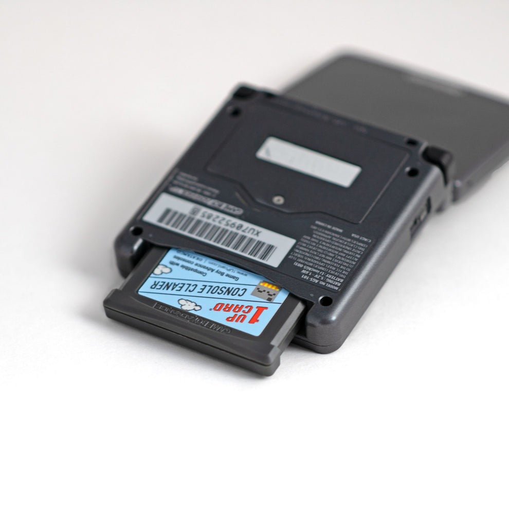 Console Cleaner for Nintendo Game Boy Advance, Advance SP & Evercade VS consoles | 1UPcard