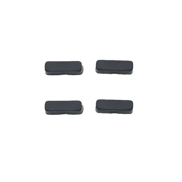 Console feet for Microsoft Xbox 360 Slim Console silicone set - Black | ZedLabz