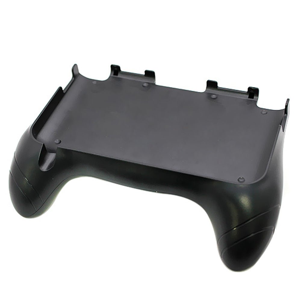 Controller handle for 3DS XL (2012 model) hand grip joypad with stand attachment - Black REFURB | ZedLabz - 3