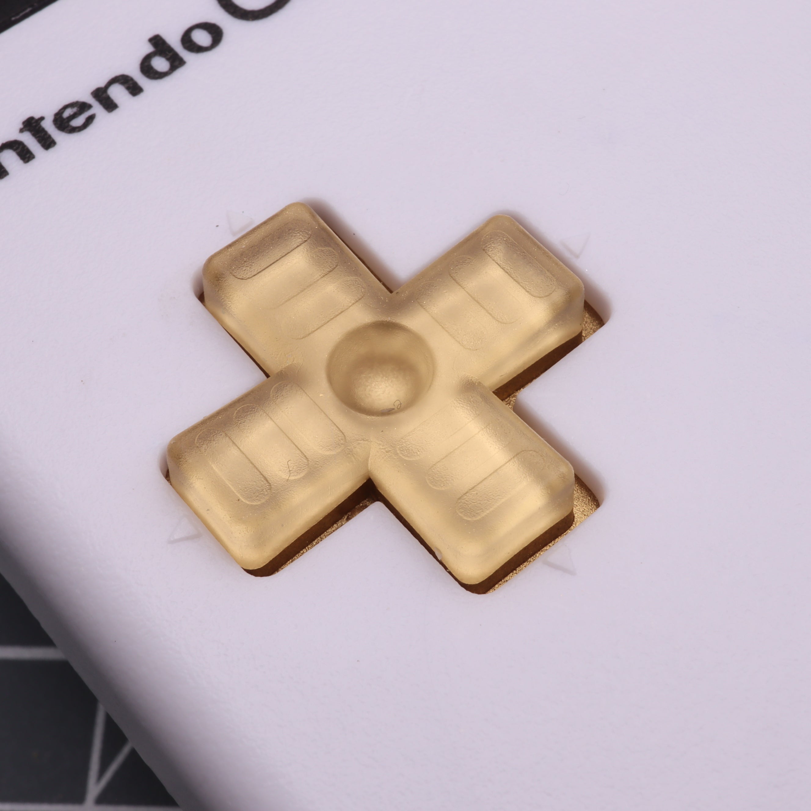 Hand cast resin buttons for Nintendo Game Boy Original DMG-01 (Game Boy Classic) - Metallic gold | Lab Fifteen Co