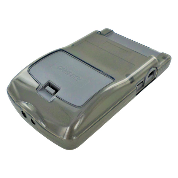 Cover case for GameBoy Color console protective TPU case - Clear Black | ZedLabz