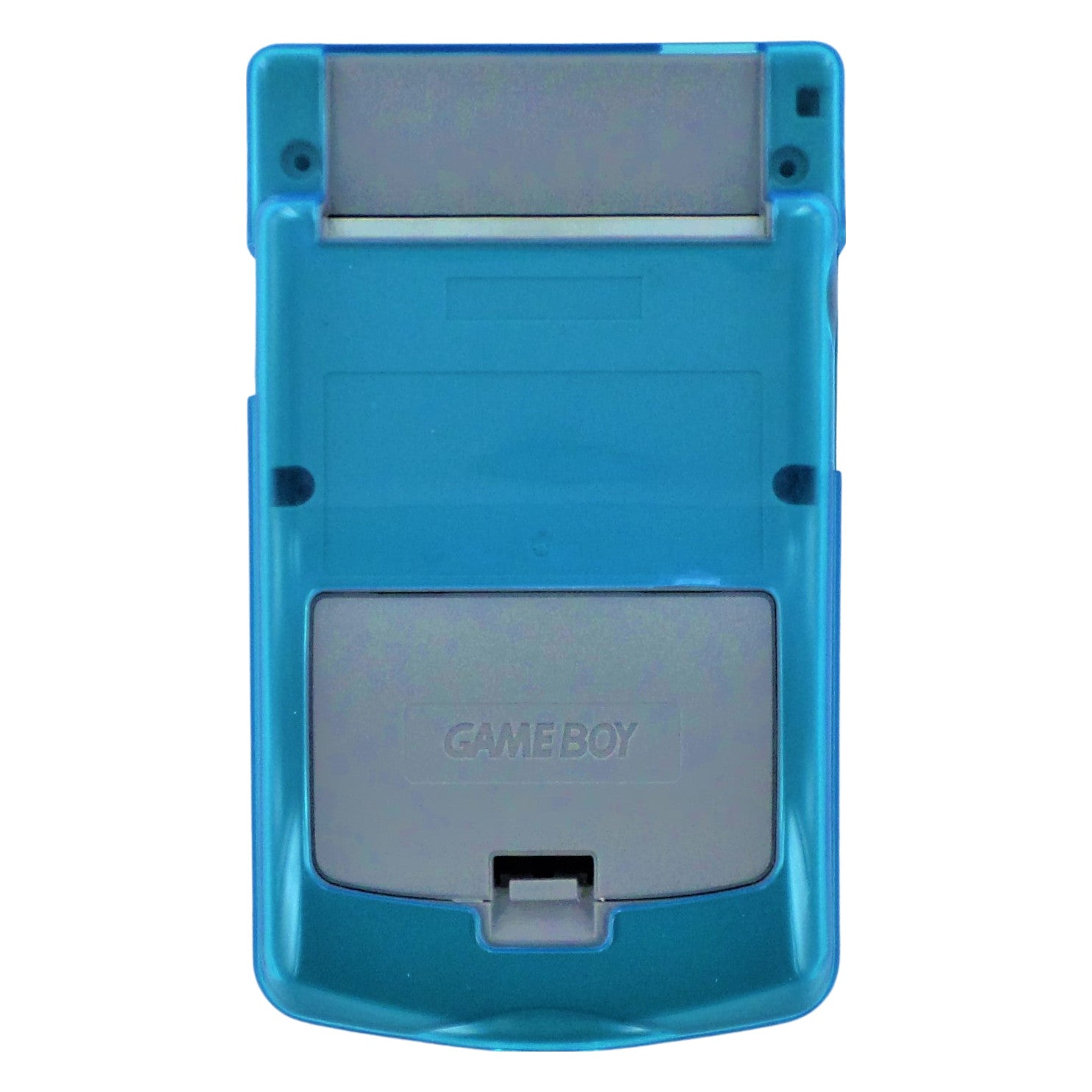 Cover case for GameBoy Color console protective TPU case - Clear Blue | ZedLabz - 2