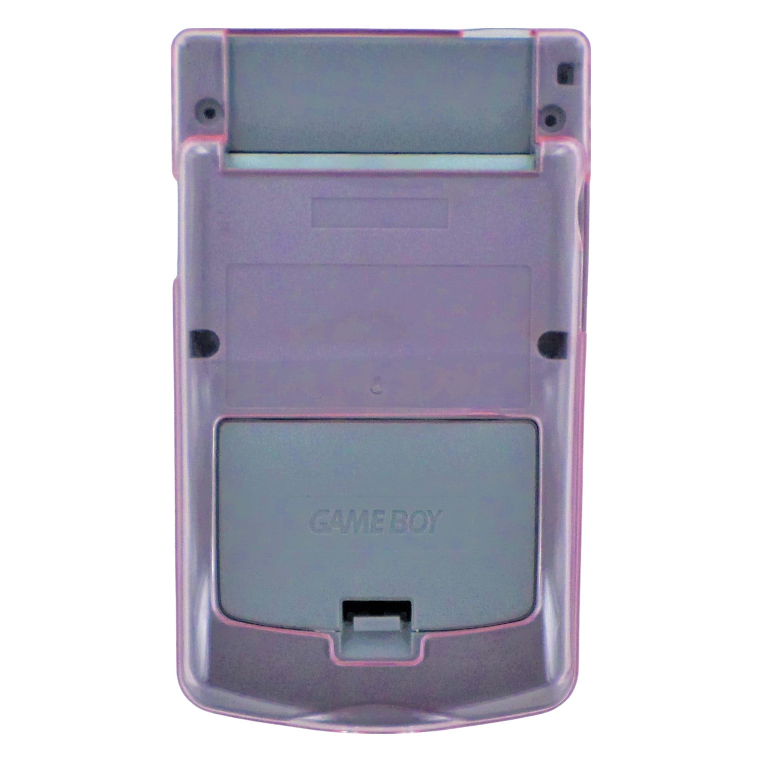 Cover case for GameBoy Color console protective TPU case - Clear Pink | ZedLabz - 2