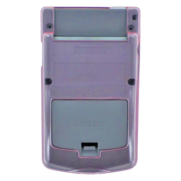 Cover case for GameBoy Color console protective TPU case - Clear Pink | ZedLabz