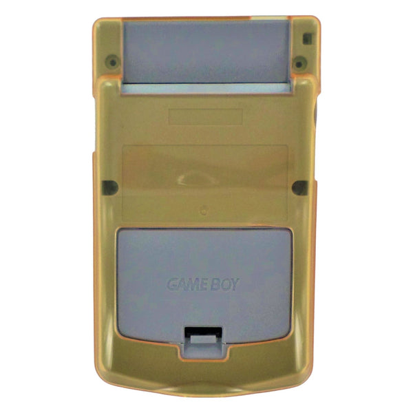 Cover case for GameBoy Color console protective TPU case - Clear Yellow | ZedLabz