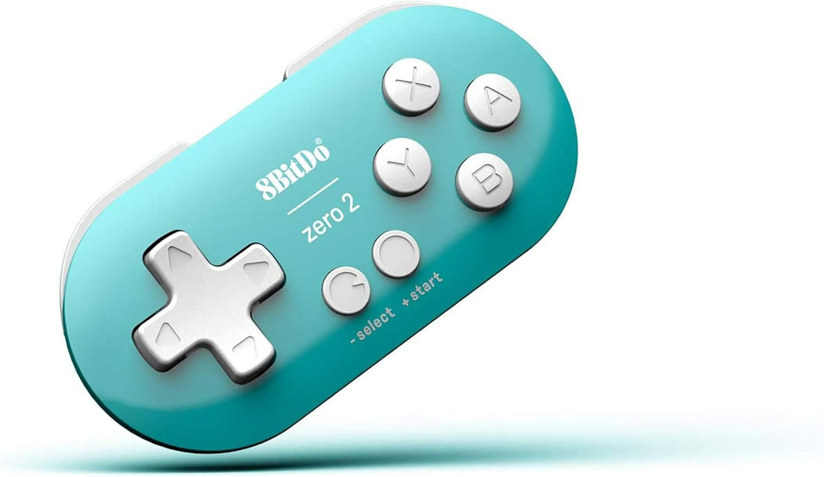 Zero 2 mini Bluetooth controller for Switch, Windows, macOS & Android - Turquoise Edition | 8BitDo