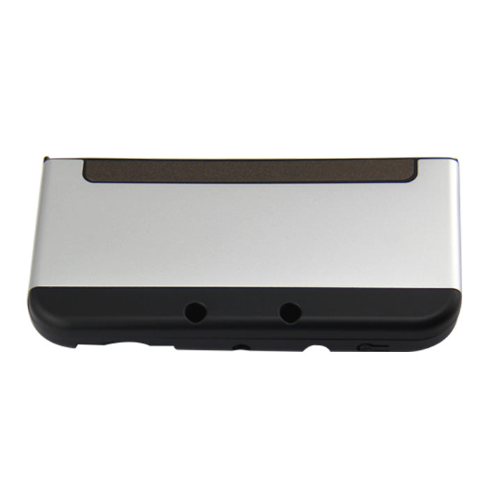 Hybrid case for New 3DS Nintendo console protective aluminium cover - Silver | ZedLabz