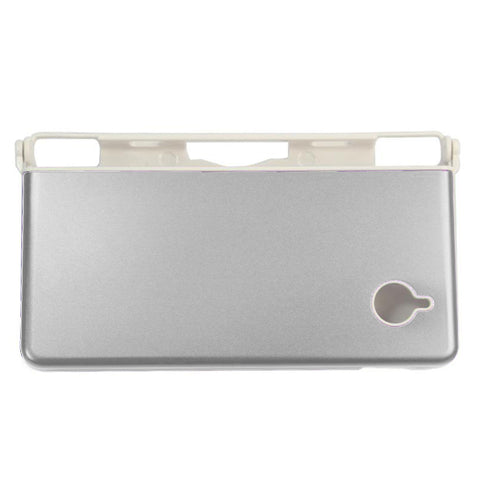 Hybrid case for Nintendo Dsi console protective aluminium metal hard cover - Silver | ZedLabz