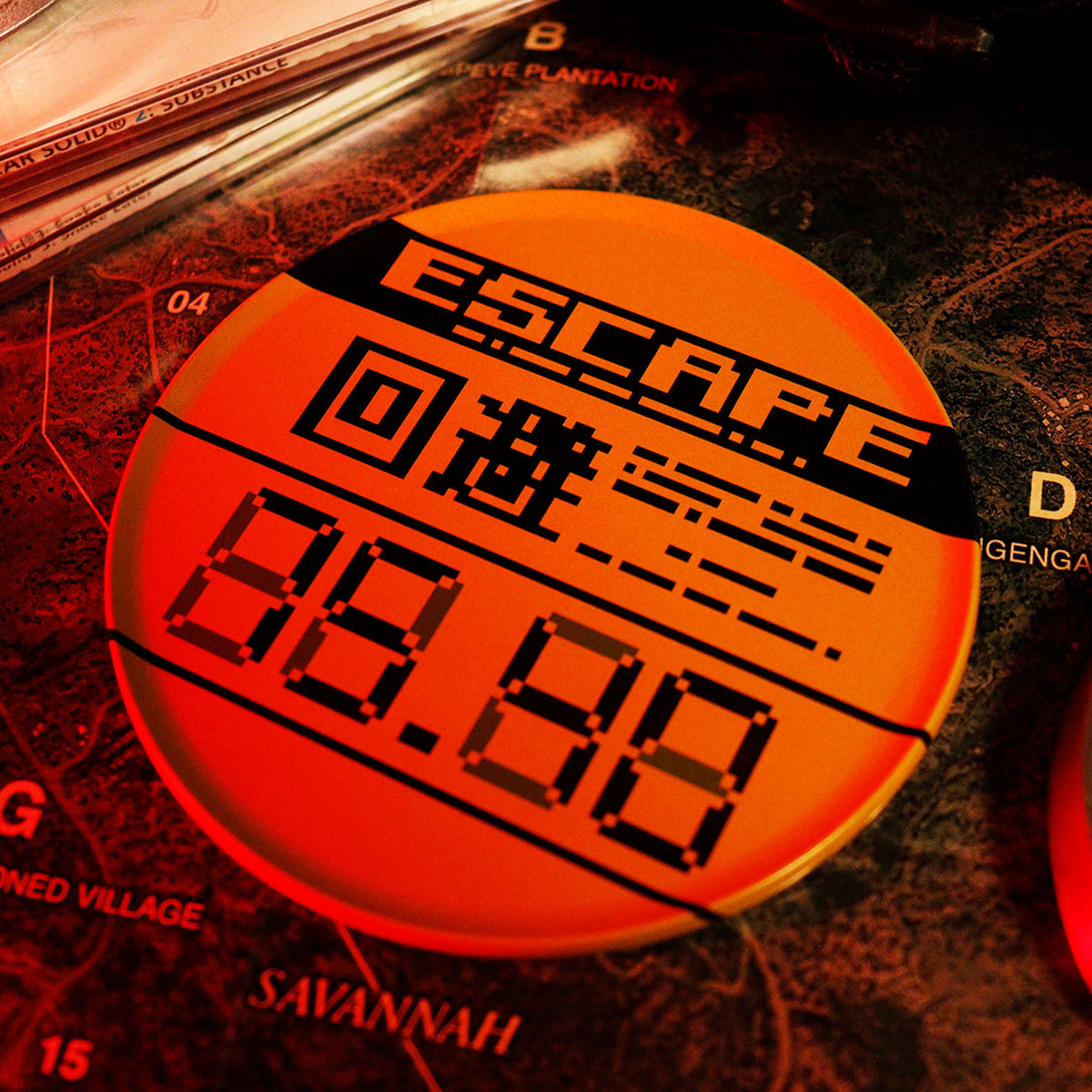 Metal Gear Solid Set of 4 Metal Coasters | Fanattik