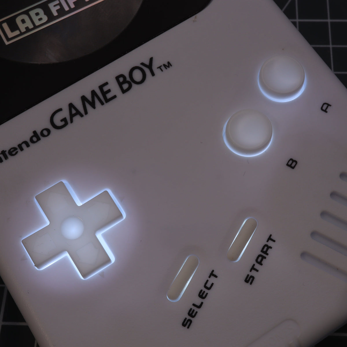 Hand cast custom resin buttons for Nintendo NES controller NES-004 (also fits Game Boy DMG-01) - Pudding Cap | Lab Fifteen Co