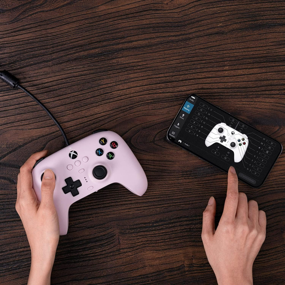 Ultimate wired controller for Xbox Series X|S, Xbox One & Windows - officially licensed - Pink | 8BitDo