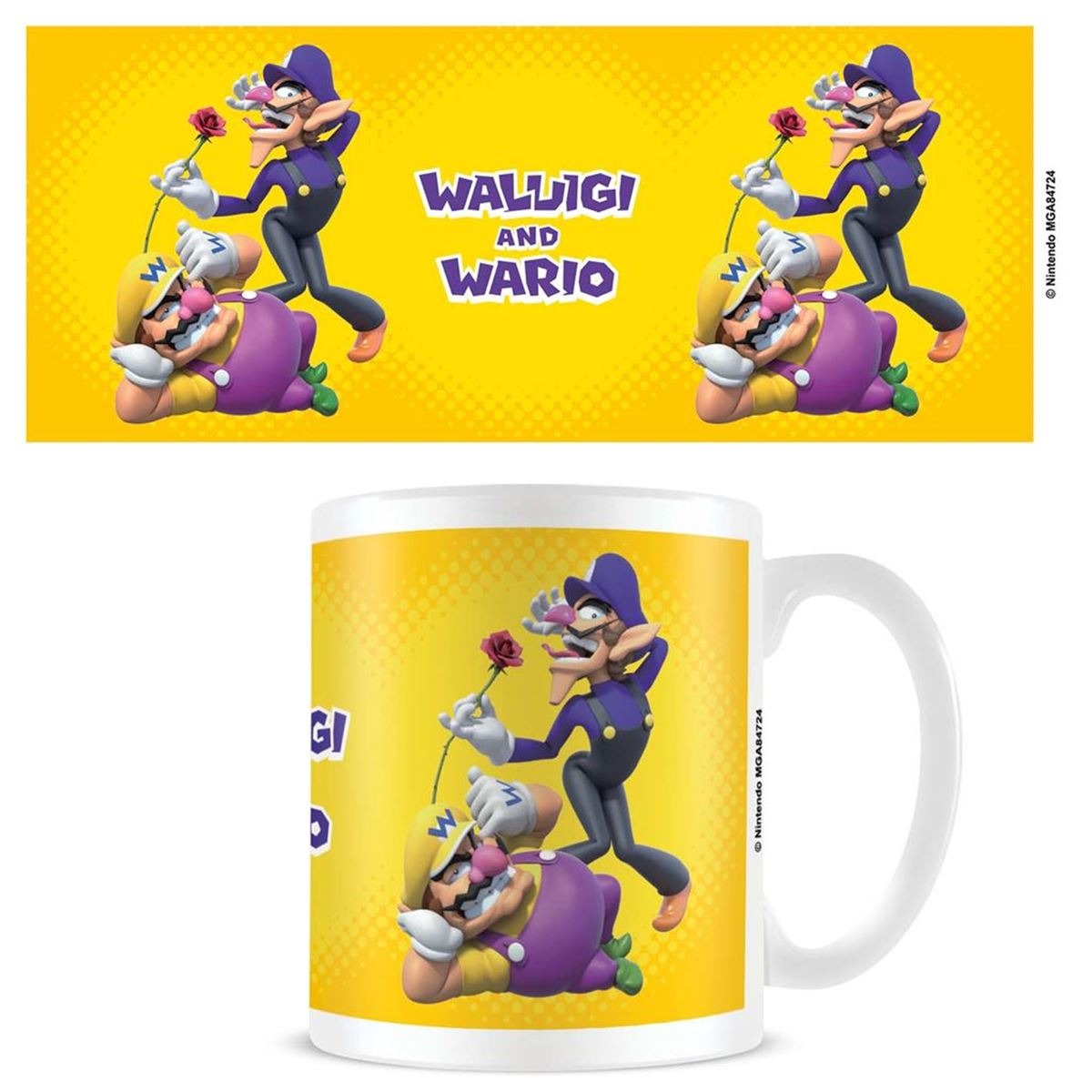 Super Mario rascals official mug 11oz/315ml white ceramic | Pyramid
