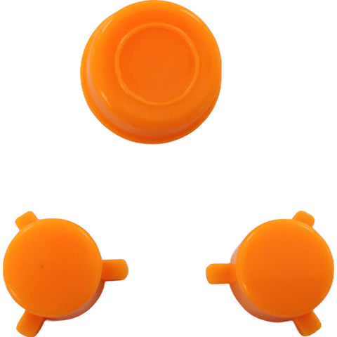 Action & Joystick Cap Button Set For Neo Geo Pocket Color - Neon Orange | Retro Modding