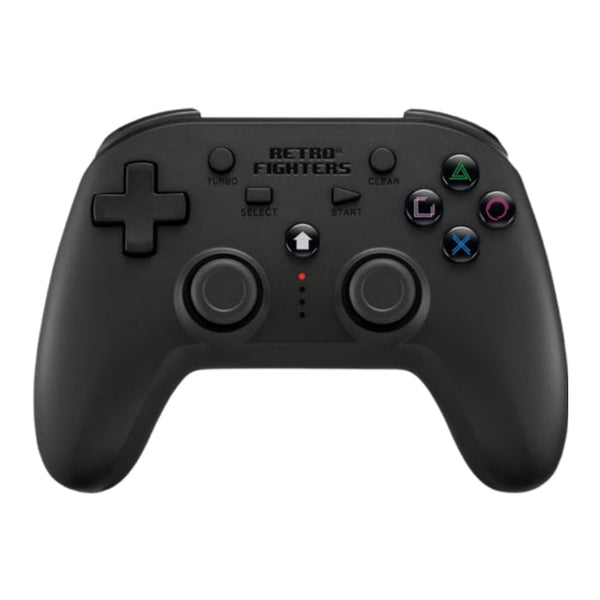 Defender wireless bluetooth controller gamepad for PS3, PS4 & PC* - Black | Retro Fighters