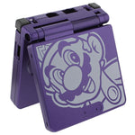 Replacement Housing Shell Kit For Nintendo Game Boy Advance SP - Mario Purple | ZedLabz