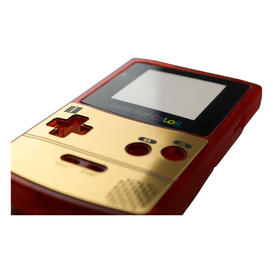 Famicom Style Game Boy Advance SP Gold Veneer – Rose Colored Gaming