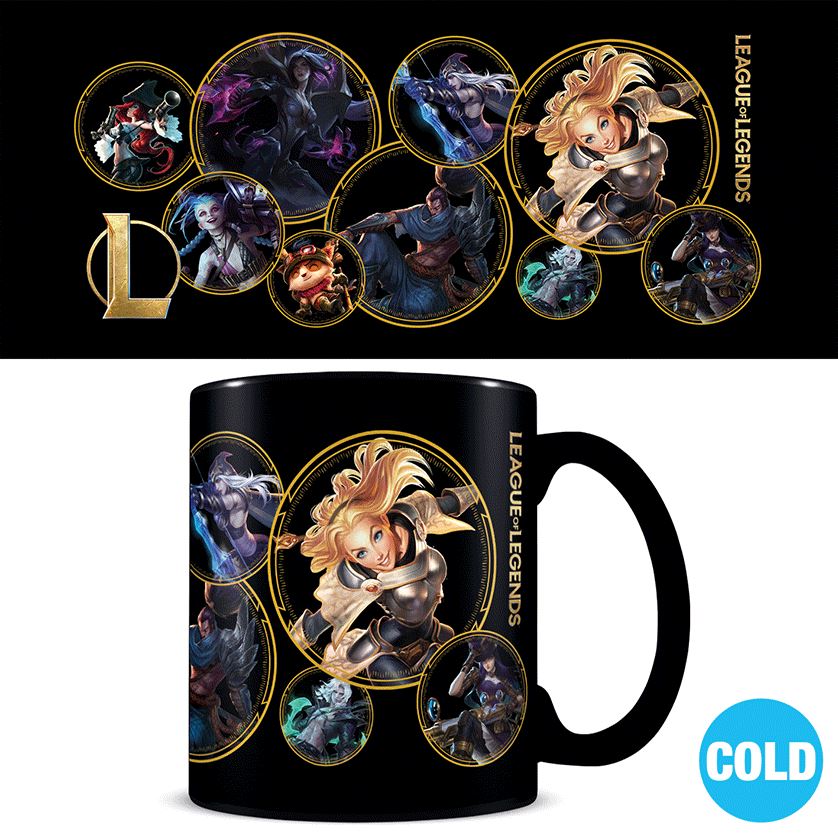 League of Legends champions heat change mug 11oz/315ml | Pyramid