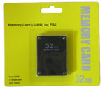 Memory card for PS2 PlayStation 2, PS2 Slim console retail pack - Black | ZedLabz
