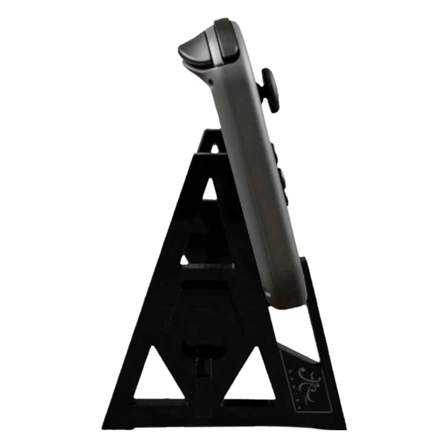 Displai Pro display stand for Nintendo Switch console - Crystal Black | Rose Colored Gaming - 4