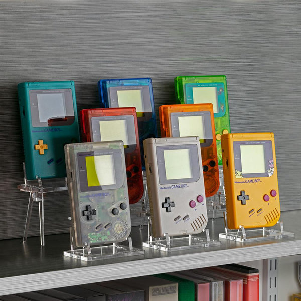 Display Shelves for game consoles & figurines 2-Tier Rizers acrylic | Rose Colored Gaming