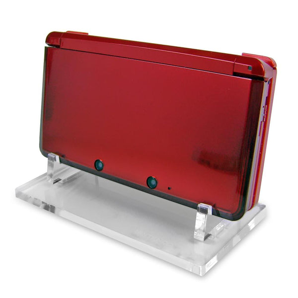 Display stand for Nintendo 3DS handheld console - Crystal Black | Rose Colored Gaming