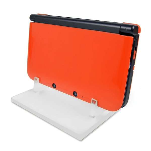 Display stand for Nintendo 3DS XL handheld console - Crystal Clear | Rose Colored Gaming