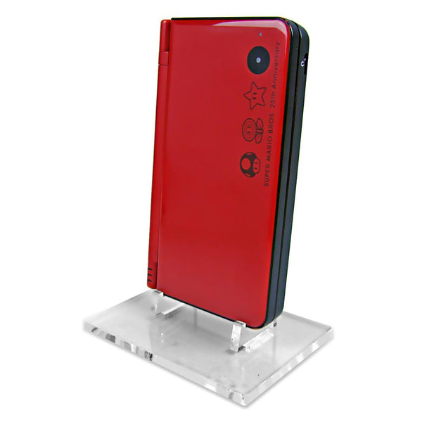 Display stand for Nintendo DSi XL handheld console - Crystal Clear | Rose Colored Gaming