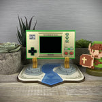 Display stand for Nintendo Game and Watch: Zelda style UV printed Pro Edition | Rose Colored Gaming - 1