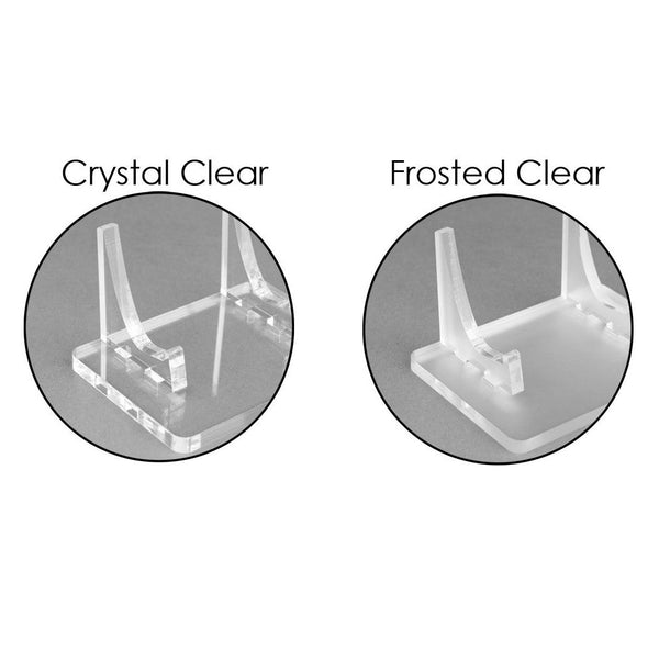 Display stand for Nintendo Game Boy DMG Original handheld console acrylic - Frosted Clear | Rose Colored Gaming