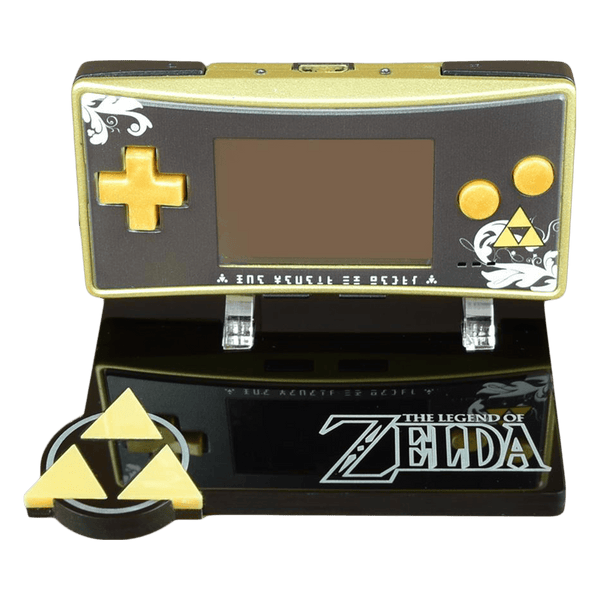 Display stand for Nintendo Game Boy Micro console - The Legend of Zelda edition | Rose Colored Gaming