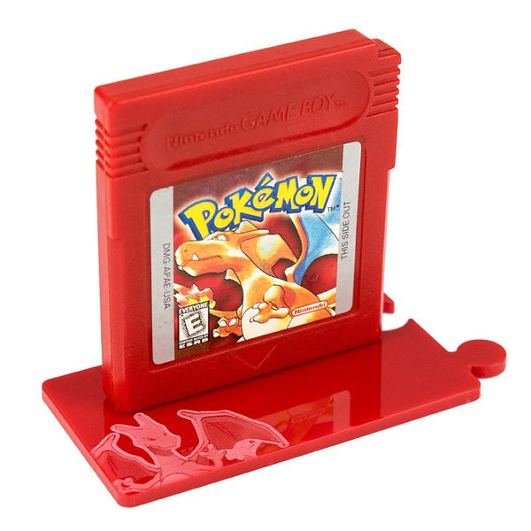 Display stand for Nintendo Game Boy Pokemon game cartridges - All generations Legendary bundle | Rose Colored Gaming