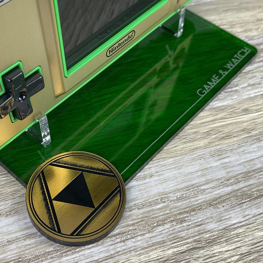 Display stand for Nintendo Game & Watch: Zelda style (2021 release) special edition | Rose Colored Gaming - 4