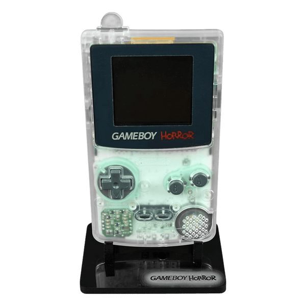 Display stand for Nintendo GameBoy Horror console - Crystal Black | Rose Colored Gaming
